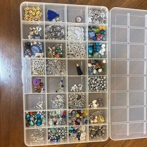 Clear Multi-Compartment Jewelry Organizer